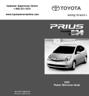 Free 2011 Toyota Pruis User Manual